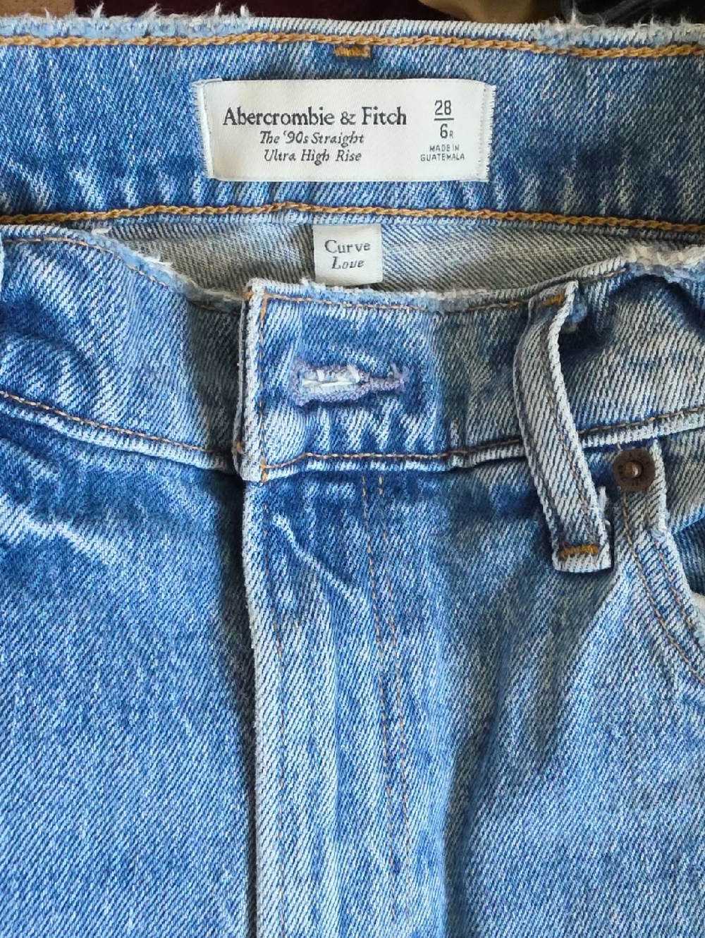 Abercrombie & Fitch Light Blue Men’s Straight Jeans